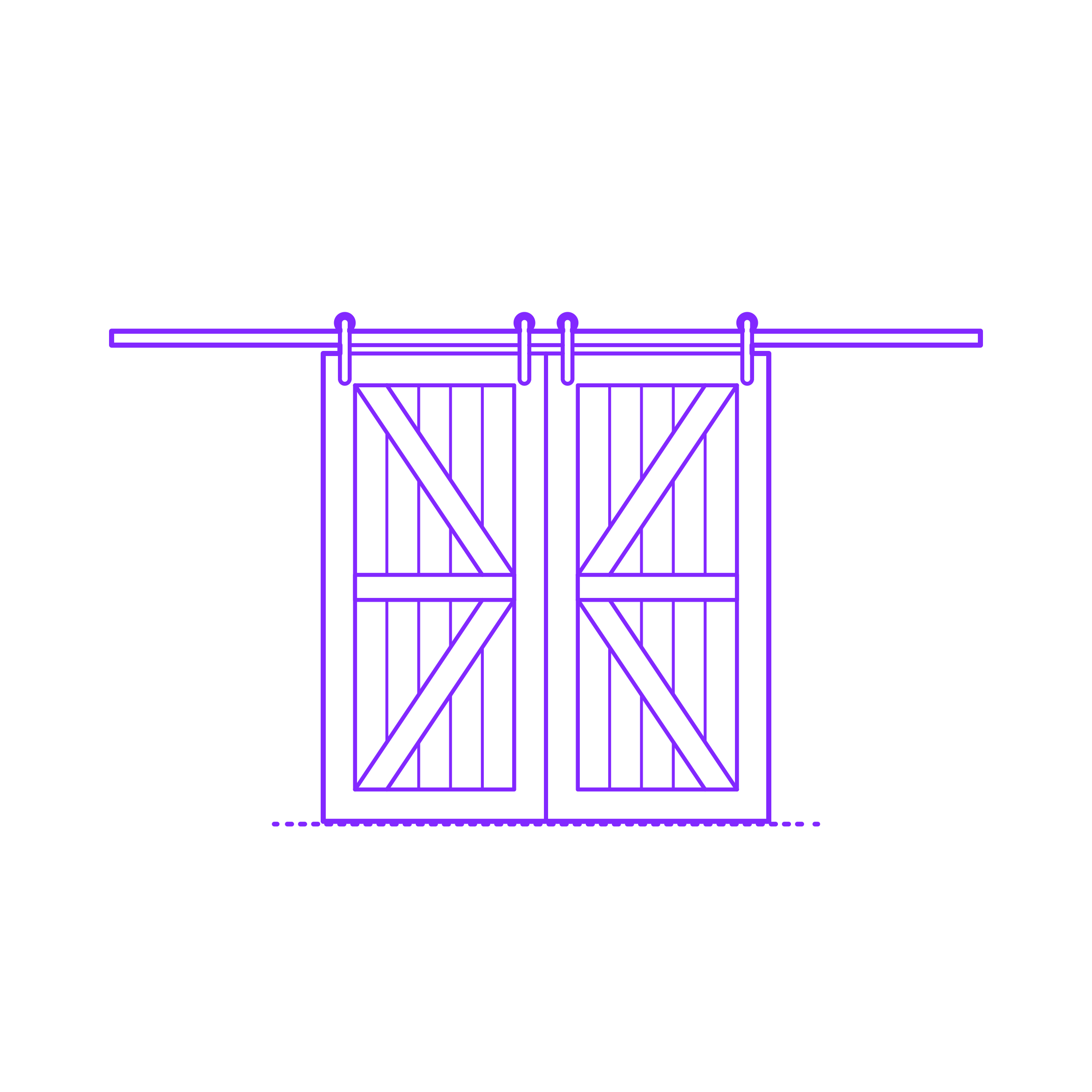 Buildings Surface Mounted Doors Bi Parting Solid Barn Icon Svg Vector Free Vectors